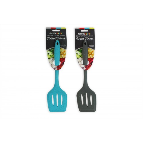 CookHouse SLOTTED TURNER SILICONE  2 ASSORTED COLOURS