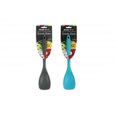 CookHouse SPATULA SPOON SILICONE 2 ASSORTED COLS