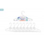 BABY CLOTHES HANGERS 8 PACK WHITE