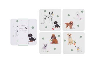 Coco & Gray 4 Coasters 9.5x9.5cm Dogdays