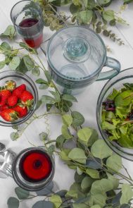 Bello Pitcher 1700ml Glass Effect Design