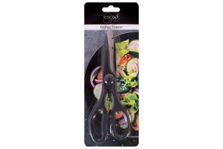 CookHouse Black Kitchen Scissors 22cm