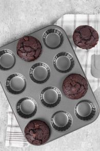 Coco & Gray Non-stick Muffin Flower Tray 12 Cup