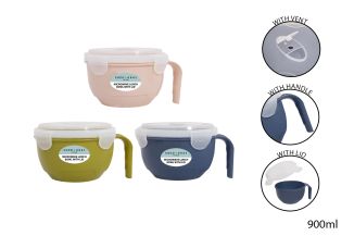 Coco & Gray Microwave Lunch Bowl With Lid 800ml