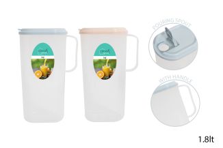 FRIDGE DOOR JUG 1.8L 3 ASSORTED COLOURS