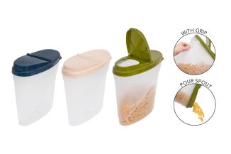 RSW Dry Food Storage Container 4.8l 4 Assorted Colours