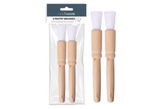 Coco & Gray Wooden Pastry Brush 2 Pack