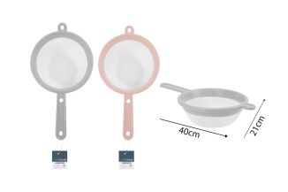 JUMBO SIEVE 21X40CM 4 ASSORTED COLOURS
