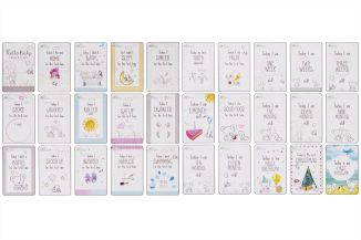 BABY MEMORABLE MOMENT CARDS 30 PACK