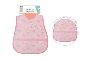 PEVA BIB WITH POCKET 28*45CM - VAT FREE