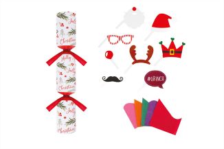 50 X 11" Holly Jolly Crackers