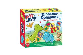 First Steps Dinosaur Dominoes Game