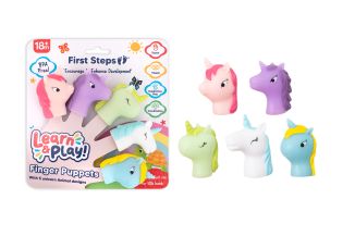 First Steps Unicorn Bath Toy/hand Puppets