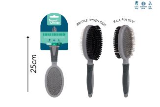 Smart Choice Double Sided Pin & Bristle Grooming Brush