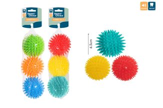 Smart Choice Spike
Spiky Rubber Ball Dog Toy 3 Pack