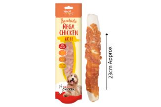 Smart Choice Rawhide/chicken Mega Roll Dog Treat 70g