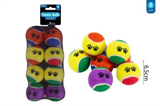 Smart Choice Tennis Balls 6.5cm 8 Pack