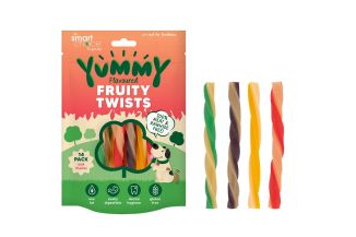 Smart Choice Meat Free Fruity Twist Sticks Dog Treat