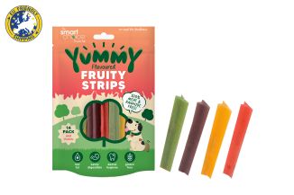 Smart Choice Meat Free Fruity Strips Dog Treat