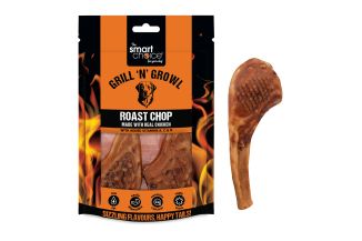 Smart Choice Roast Chop Dog Treat 2 Pck 96g