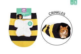 BUMBLE BEE CRINKLE CAT BAG