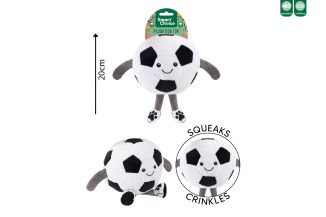 SQUEAKY PLUSH HIGHLAND COW DOG TOY 3 ASSORTED