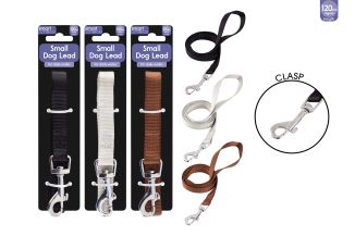 Smart Choice Dog Lead Small 1.2m 3 Assorted Colours