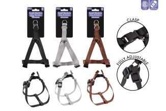Smart Choice Dog Harness Small 32-43cm 3 Assorted Colours