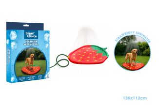 SUMMER PET STRAWBERRY WATER SPRINKLER 135X112CM