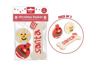 Smart Choice Christmas Cookies Dog Treat 3 Pack