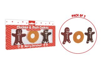 Smart Choice Christmas Cookie Dog Treat 3 Pack