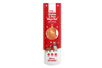 Smart Choice Rawhide Chicken & Pork Mega Roll Dog Treat 90g