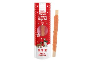 Smart Choice Chicken & Turkey Mega Roll Dog Treat 90g