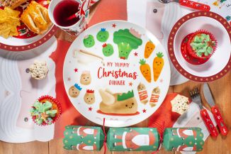 RSW Christmas Santa & The Nutcracker Kids Dinner Plate