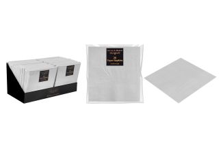 PK20 SILVER METALLIC NAPKINS