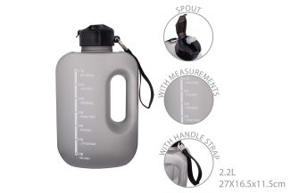 RSW Jumbo Sports Water Bottle With Handle 2.2l