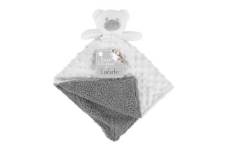 First Steps Soft Double Sided Baby Comforter Blanket Cream