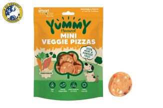 Smart Choice Meat Free Mini Veggie Pizza Dog Treat 120g