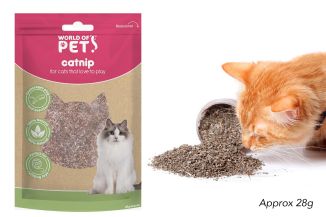 World of pets Natural Catnip Leaves In Resealable Pouch