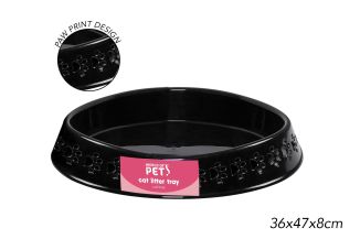 World of pets Oval Cat Litter Tray