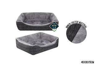 Sweet Dreams Milton Premium Patterned Pet Bed Sml 46x36x15cm