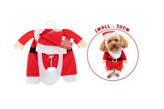 Smart Choice Christmas Pet Santa Costume Small 30cm